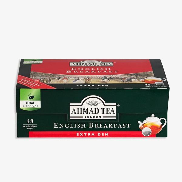 Ahmad Tea English Breakfast Demli̇k Poşet Çay 48' Li̇ 153.6 Gr - Image 1