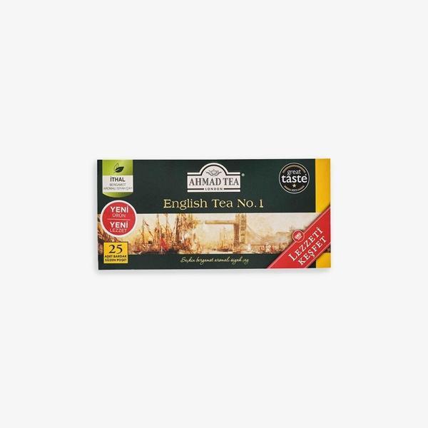 Ahmad Tea English No: 1 Bardak Poşet Çay 25' Li̇ 50 Gr - Image 1