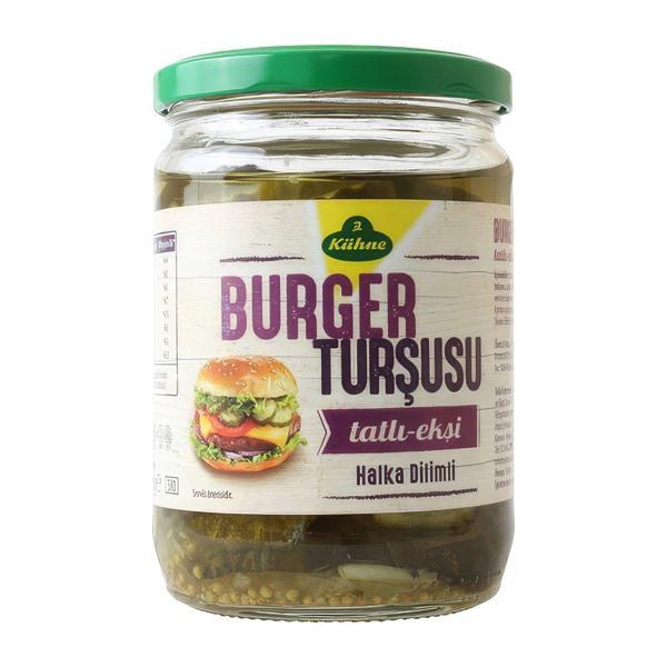 Kühne Tatlı Ekşi̇ Burger Turşusu 530 Gr - Image 1