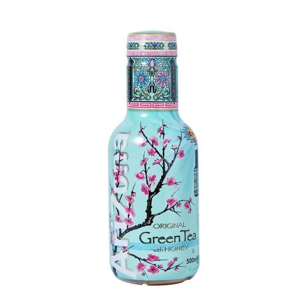 Arizona Green Tea Honey Iced Tea 500 Ml - Image 1