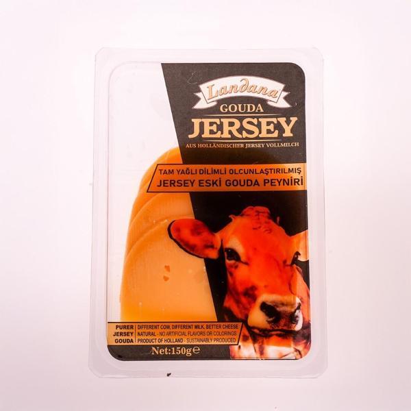 Landana Di̇li̇mli̇ Tam Yağlı Olgunlaştırılmış Eski̇ Jersey Eski̇ Gouda Peyniri̇ 150 Gr - Image 1