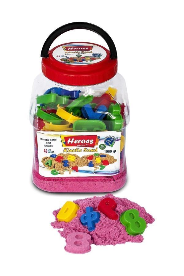 Heros Kinetik Kum Pet Kutulu Harf Ve Rakam Kalıp (1000Gr.) K.K - Image 1