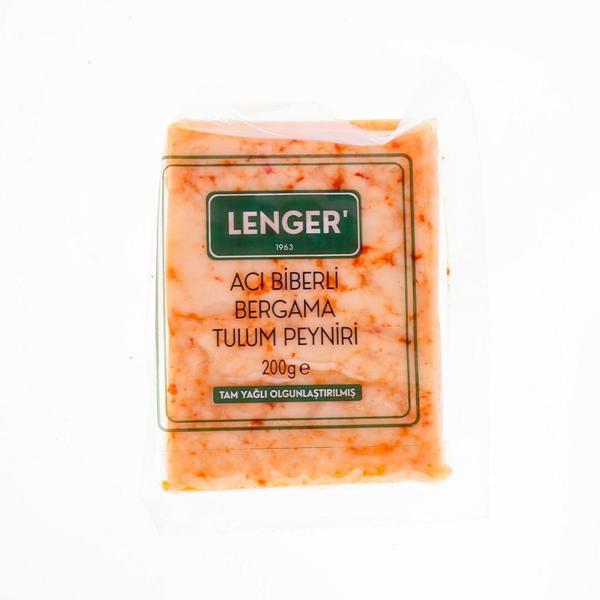 Lenger Acı Bi̇berli̇ Bergama Tulum Peyniri̇ 200 Gr - Image 1