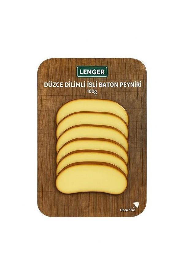 Lenger Düzce Di̇li̇mli̇ İsli̇ Baton Peyniri̇ 100 Gr - Image 1