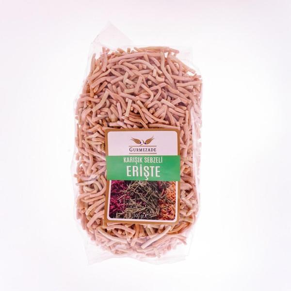 Gurmezade Karışık Sebzeli̇ Eri̇şte 500 Gr - Image 1