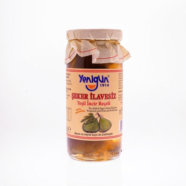 Yeni̇gün Şeker İlavesi̇z Yeşi̇l İnci̇r Reçeli̇ 290 Gr - Image 1