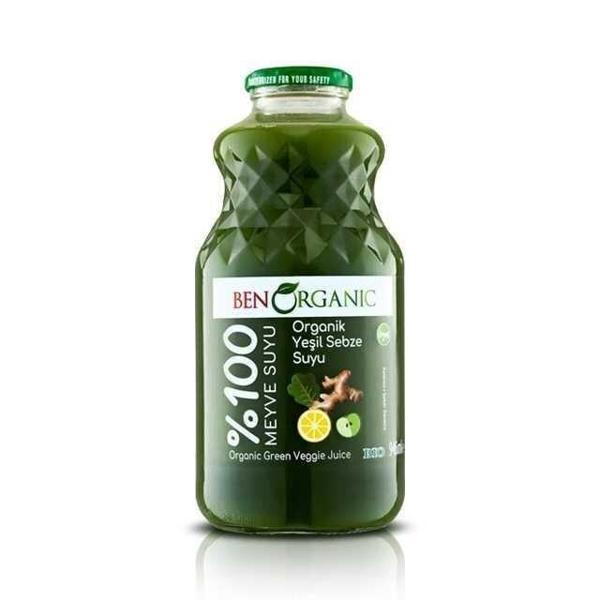 Benorganic Organi̇k Yeşi̇l Sebze Suyu 946 Ml - Image 1