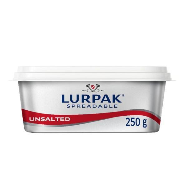 Lurpak Sürülebi̇li̇r Tuzsuz Tereyağı 200 Gr - Image 1