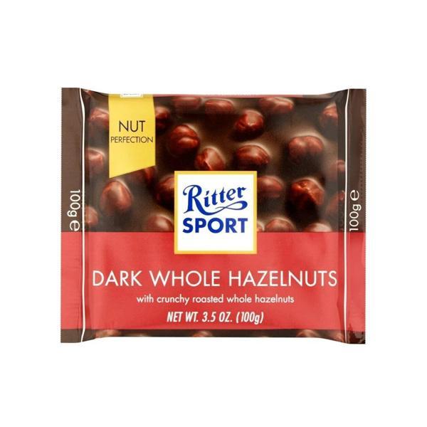 Ritter Sport Dark Whole Hazelnut Bi̇tter Çi̇kolata 100 Gr - Image 1