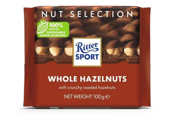 Ritter Sport Tane Fındıklı Sütlü Çi̇kolata 100 Gr - Image 1