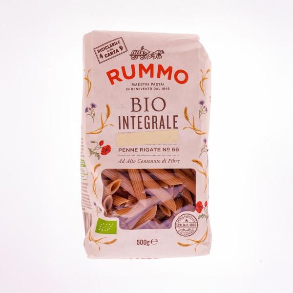 Rummo Bio Integrale Kepekli̇ Penne Rigate No 66 500 Gr - Image 1