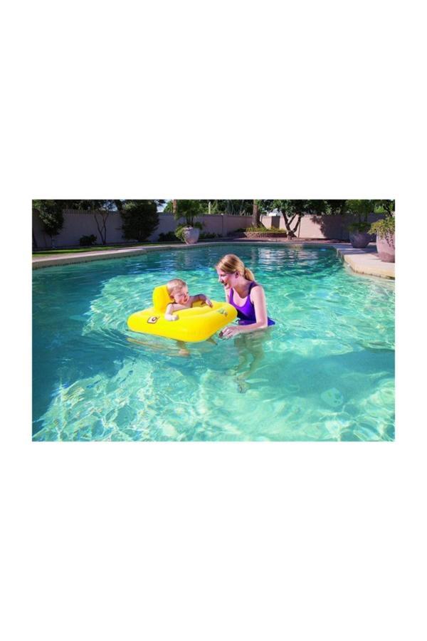 Bestway Baby Float Şişme Bebek Havuzu  Şişme Bebek Botu Kare 32050 - Image 1