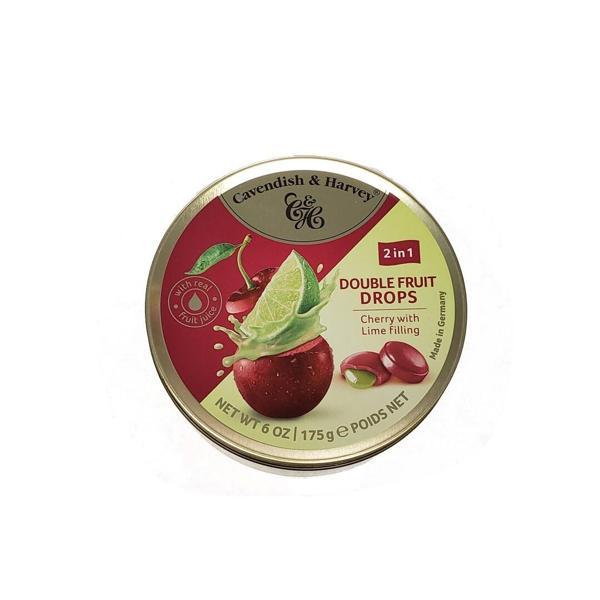 Cavendish & Harvey Mi̇sket Li̇mon Dolgulu Ve Vi̇şneli̇ Drops Şeker 175 Gr - Image 1