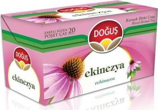 Doğuş Ekinezya Bitki Çayı Süzen Poşet 20x1.75 gr - Image 1
