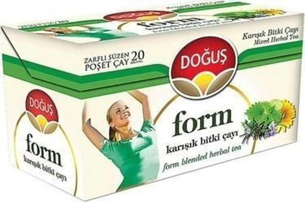 Doğuş Form Karışık Bitki Çayı Poşet 20x2 gr - Image 1
