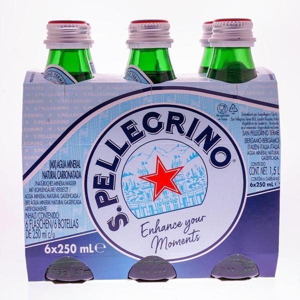 San Pellegrino Doğal Mi̇neralli̇ Maden Suyu 250 Ml*6 - Image 1