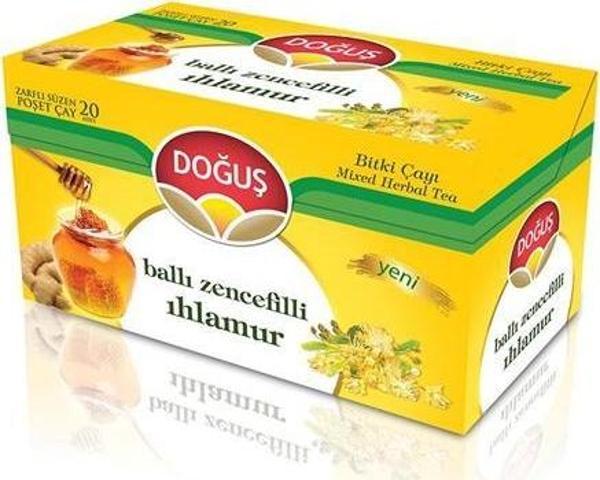 Doğuş Ihlamur Bitki Çayı Süzen Poşet Çay 20x1.6 gr - Image 1