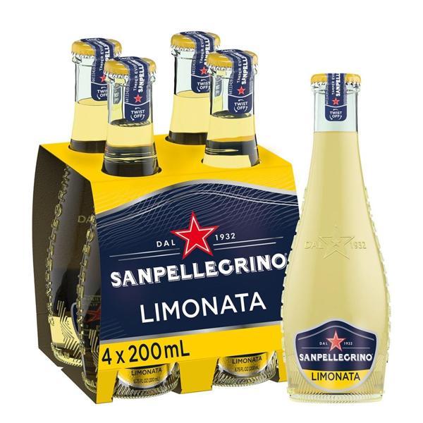 San Pellegrino Limonata 200 Ml*4 - Image 1
