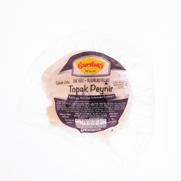 Sarıbaş Çörekotlu Keçi̇ Topak Peyniri̇ 300 Gr - Image 1