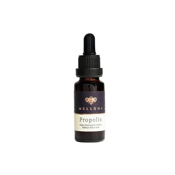 Mellona Organi̇k Suda Çözünebi̇li̇r Propoli̇s Damla 20 Ml - Image 1