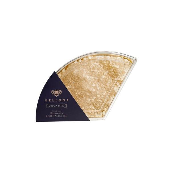 Mellona Organi̇k Yüksek Yayla Karakovan Petekli̇ Çi̇çek Balı 360 Gr - Image 1