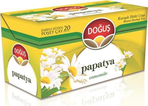 Doğuş Papatya Bitki Çayı Süzen Poşet 20x1.5 gr - Image 1