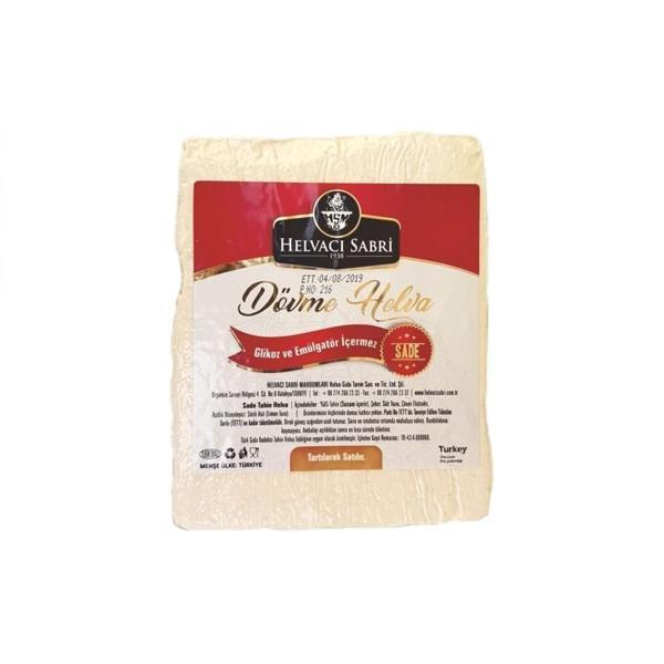 Helvacı Sabri̇ Dövme Sade Tahi̇n Helva 480 Gr - Image 1