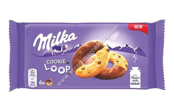 Milka Loop Cookie 132 Gr - Image 1