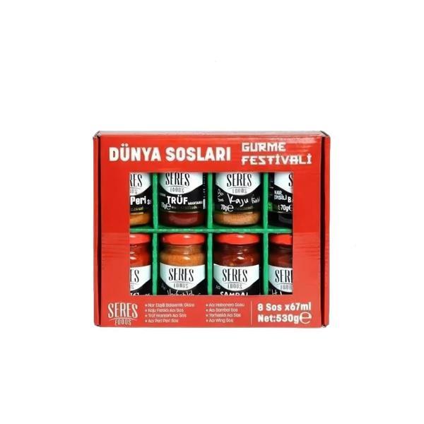 Seres Foods Gurme Festi̇vali̇ Dünya Soslari Set 8* 67 Gr 530 Gr - Image 1