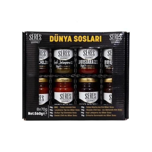 Seres Foods Gurme Soslari Set 8* 70 Gr 560 Gr - Image 1