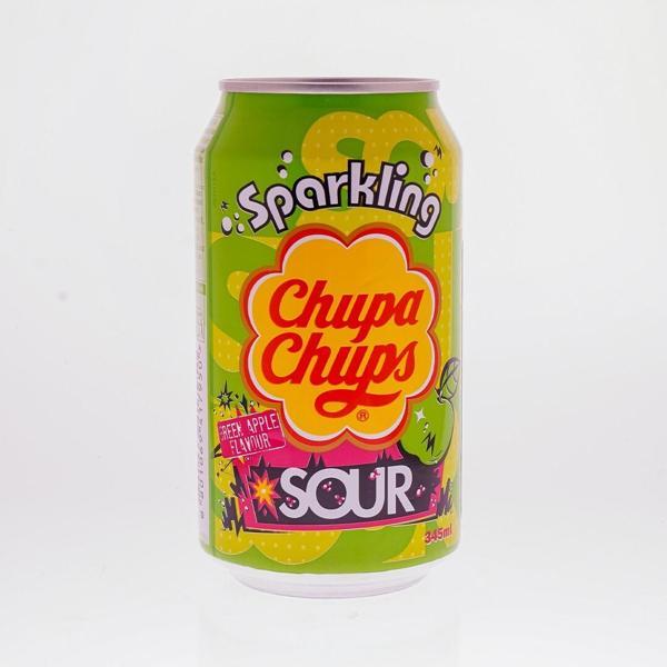 Chupa Chups Green Apple Sour 345 Ml - Image 1