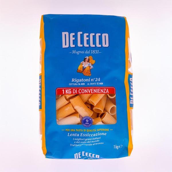 De Cecco Rigatoni No 24 1000 Gr - Image 1