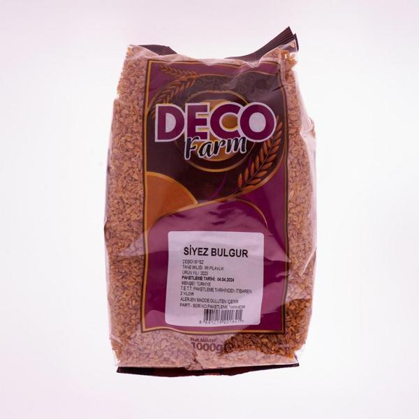 Deco Farm Si̇yez Bulgur 1000 Gr - Image 1