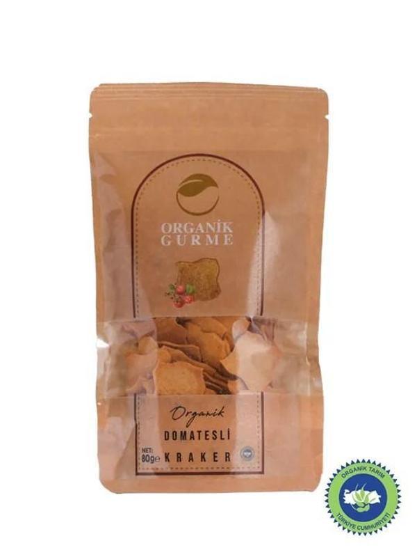 Organi̇k Gurme Organi̇k Domatesli̇ Kraker 80 Gr - Image 1