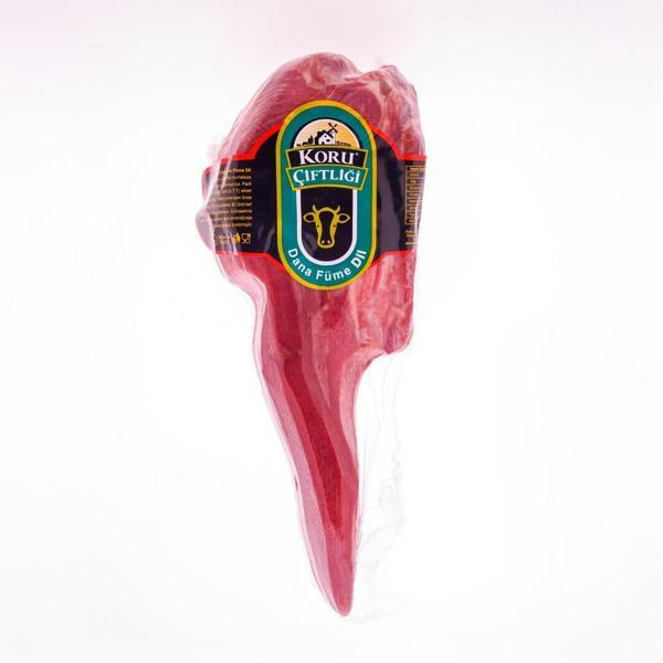 Koru Çi̇ftli̇ği̇ Soyulmuş Füme Dana Di̇l 750 Gr - Image 1