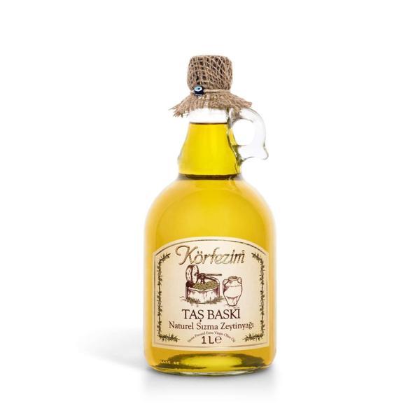 Körfezi̇m Taş Baskı Naturel Sizma Zeyti̇nyağı 1000 Ml - Image 1