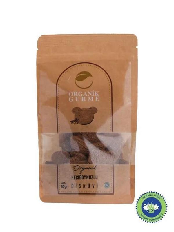 Organi̇k Gurme Organi̇k Keçi̇boynuzlu Bisküvi̇ 80 Gr - Image 1