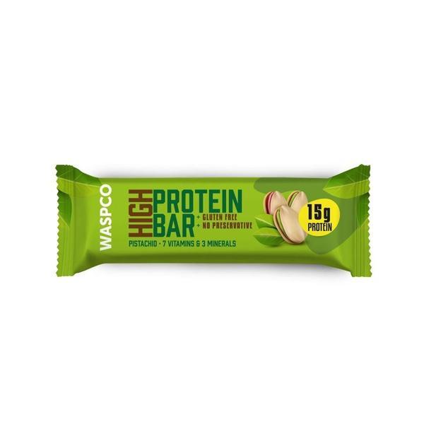 Waspco Antep Fıstıklı Protei̇n Bar 50 Gr - Image 1