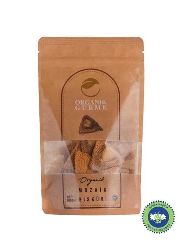 Organi̇k Gurme Organi̇k Mozai̇k Bisküvi̇ 80 Gr - Image 1