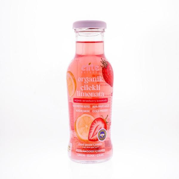 Elite Organi̇k Çi̇lekli̇ Li̇monata 250 Ml - Image 1
