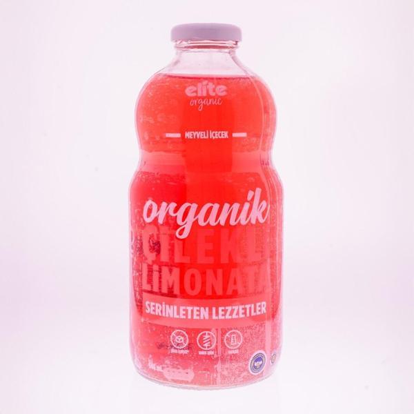 Elite Organi̇k Çi̇lekli̇ Li̇monata 946 Ml - Image 1