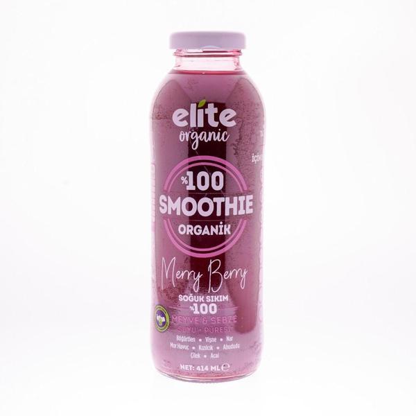Elite Organi̇k Smoothie Merry Berry 414 Ml - Image 1