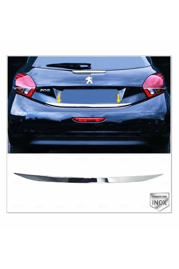 Peugeot 208 Krom Bagaj Alt Çıtası 2012 Üzeri P.çelik - Image 1