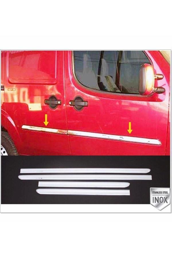 Fiat Doblo Krom Yan Kapı Çıtası 4 Kapı 2000-2006 P. Çelik - Image 1