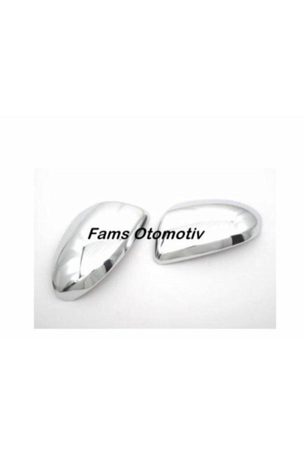 Mazda 3 Krom Ayna Kapağı 2 Parça 2003-2009 Arası Paslanmaz Çelik - Image 1