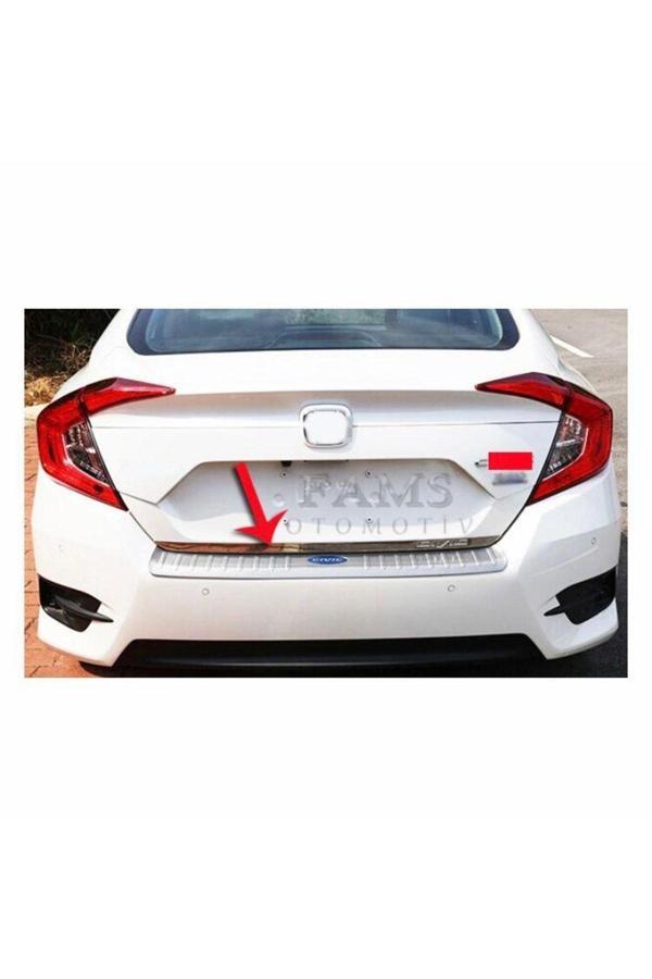 Honda Civic Krom Bagaj Alt Çıtası 2012 Üzeri P. Çelik - Image 1