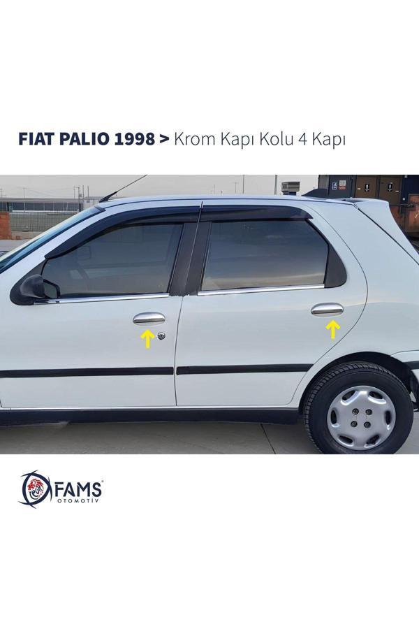 Fiat Palio Krom Kapı Kolu 4 Kapı 1998 Üzeri P. Çelik - Image 1