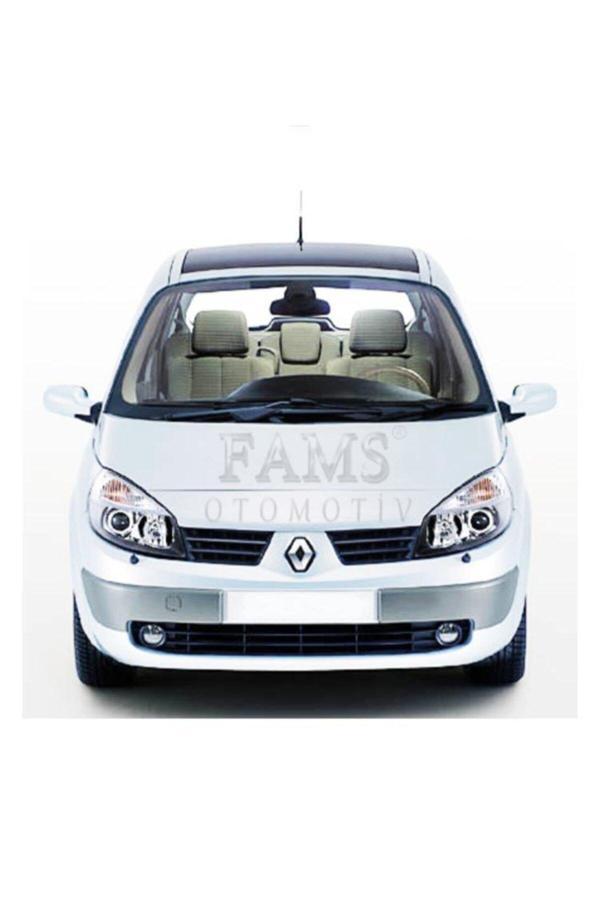 Renault Scenic 2 Krom Ön Panjur 4 Prç. 2003-2009 P. Çelik - Image 1