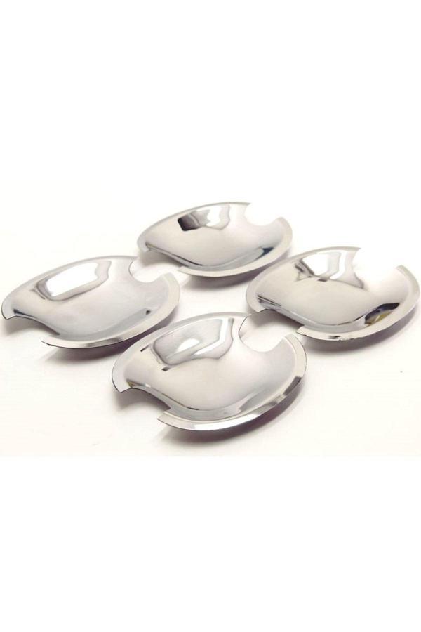 Vw Bora Krom Dış Kapı Kolu Tası 4 Kapı 1998-2005 Arası Paslanmaz Çelik - Image 1