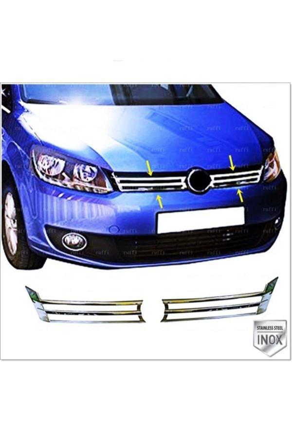 Vw Caddy Krom Ön Panjur 2 Prç. 2010-2015 Arası P.çelik - Image 1